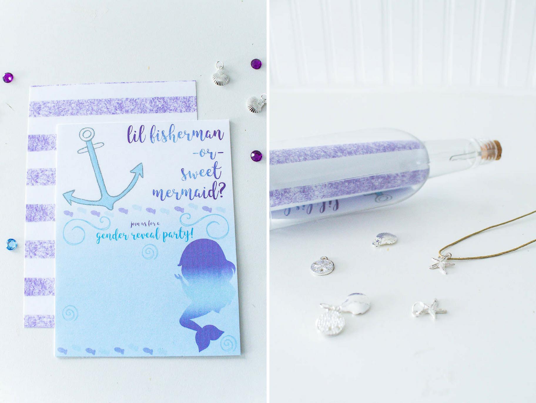 Message In A Bottle Invitations Fun365